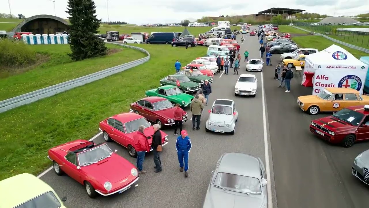 OLDTIMER-MARKT beim Pista & Piloti Hillclimb in Pferdsfeld am 27.4.24