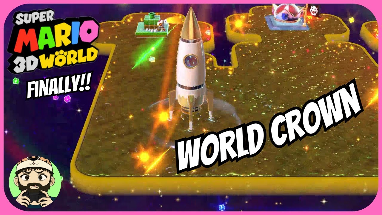 FINALLY THE FINAL WORLD!!! | Super Mario 3D World | World Crown |