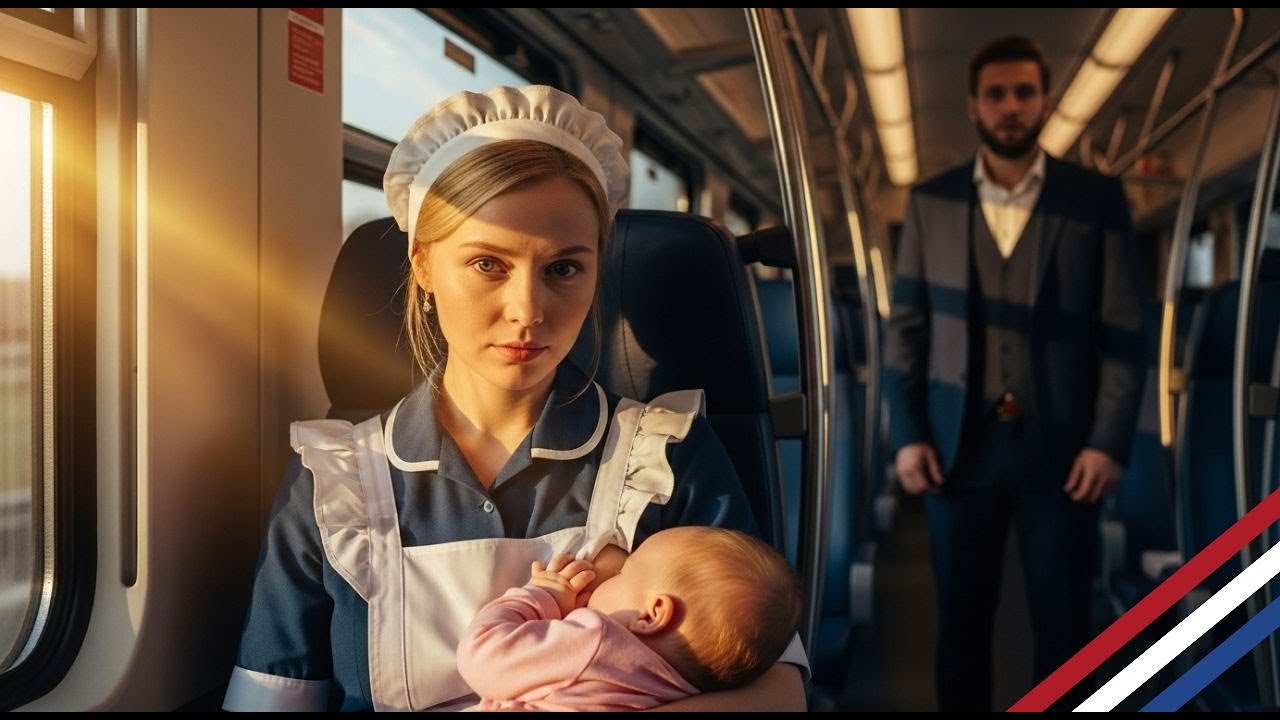 Oppas vergat melk, schoonmaakster deed ondenkbare: gaf baby borstvoeding in trein, miljonair huilde