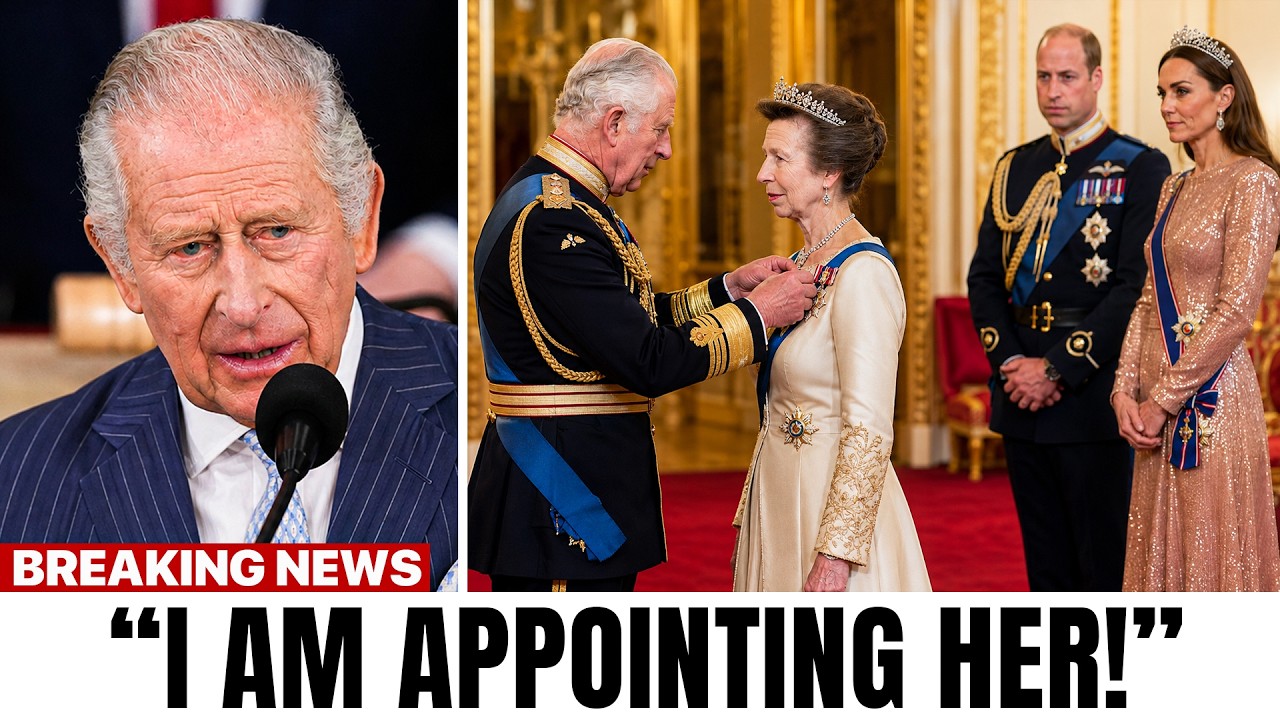 Charles STUNS The Entire Nation With SHOCKING Decision To GRANT Princess Anne Royal Regent Title!