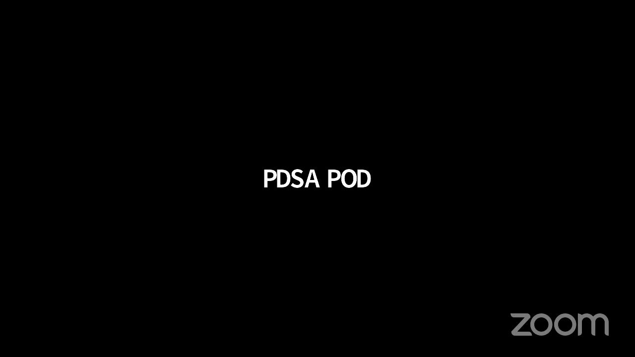 PDSA_Open Session/Summary 1 - Week 8