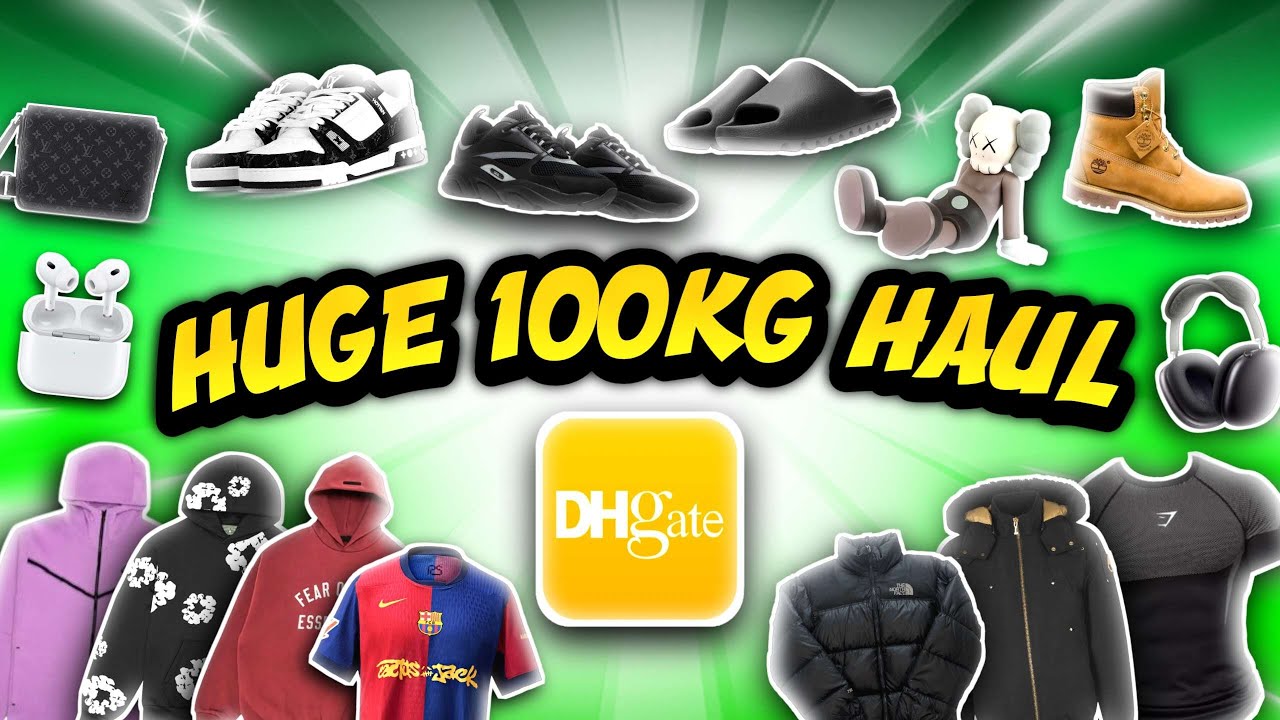 ОГРОМНЫЙ 100-КИЛЛОВЫЙ ТРАНСПОРТНЫЙ КОМПЛЕКС DHGATE! (Выпуск осень/зима)