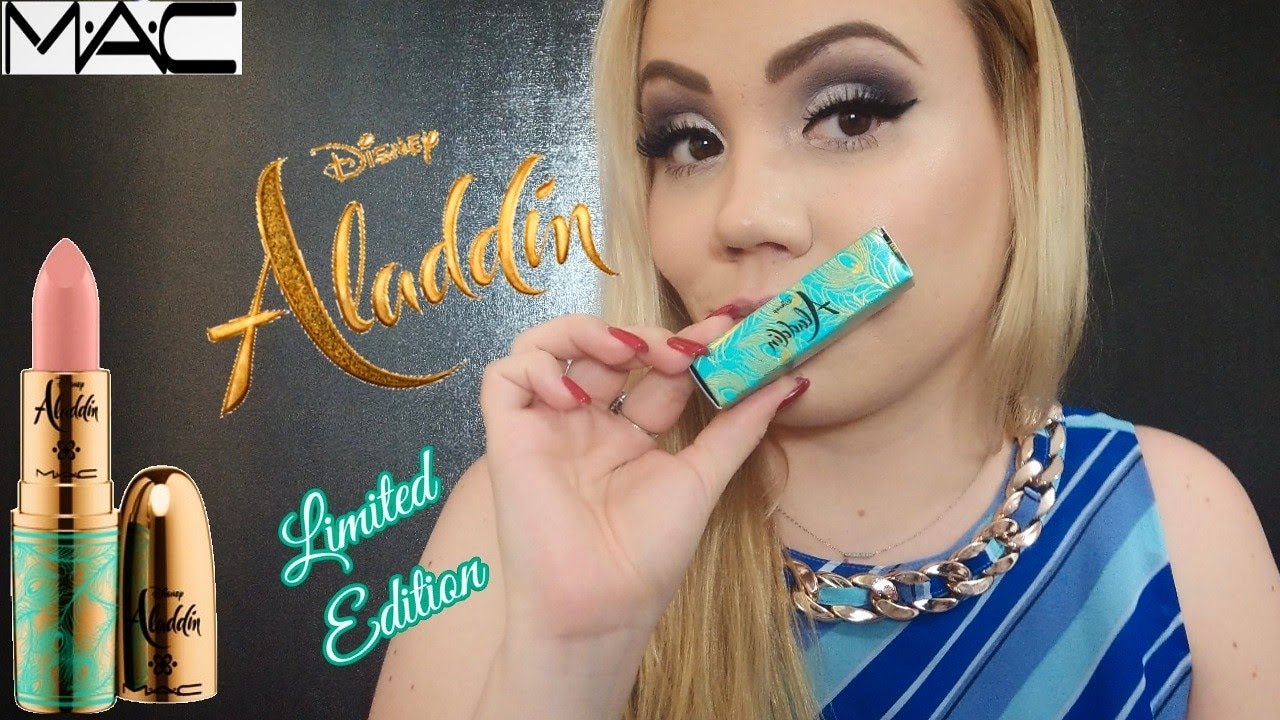 *Limited Edition* Mac {Aladdin} lipstick • Friend Like Me• Review/Swatch/Try On 2019 pale/fair skin