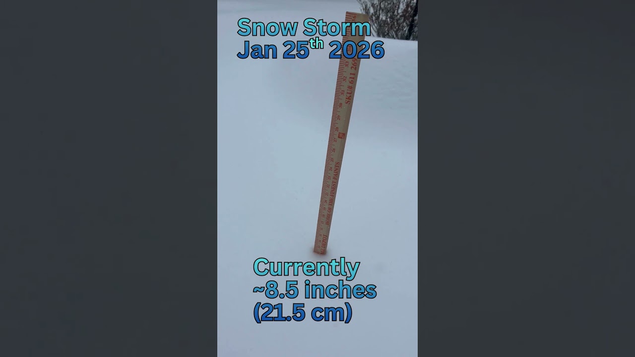 January 2026 Mid-Atlantic Snow Storm!