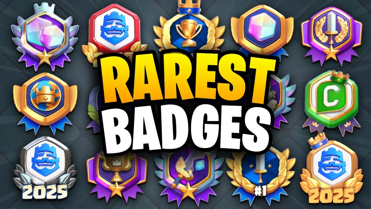 The Rarest Badges in Clash Royale