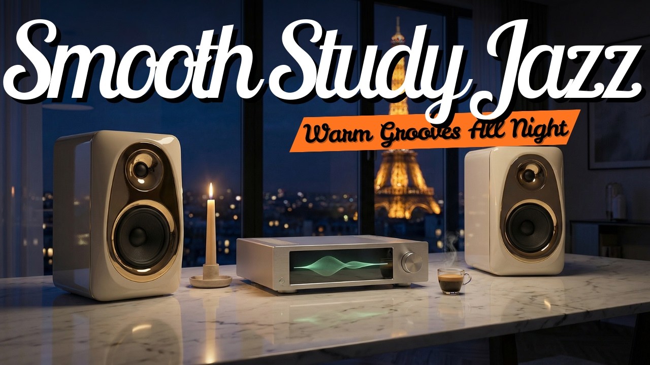 Smooth Jazz & R&B – Warm Night Grooves for Study & Easy Focus