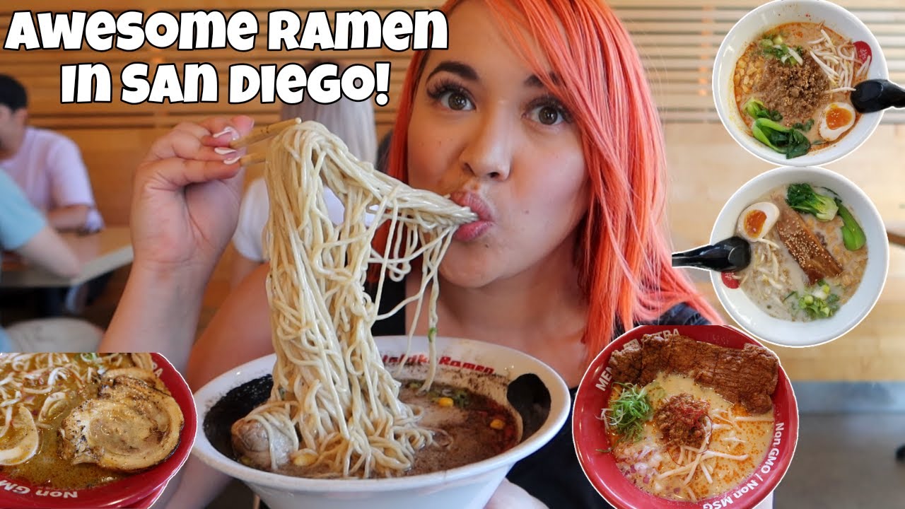 San Diego Ramen Food Tour | Hit Up These 4 Amazing Ramen Shops!