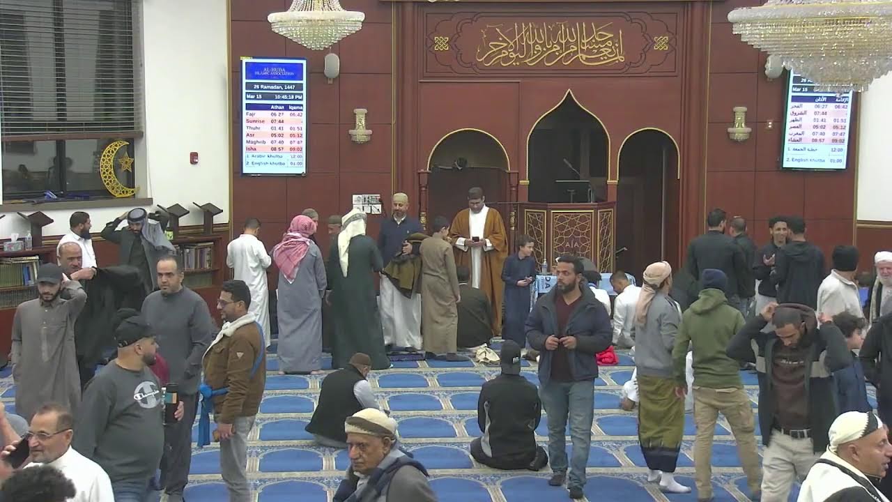 صلاة التراويح الليلة السابعة والعشرون من رمضان 1447 هـ | بث مباشر من مسجد الهدى