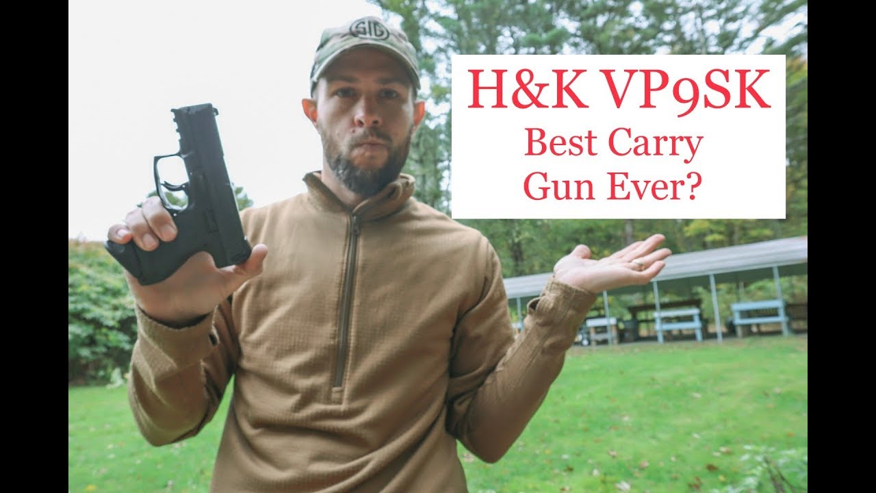Heckler and Koch H&K VP9SK LONG TERM REVIEW / Best Concealed Carry Gun?
