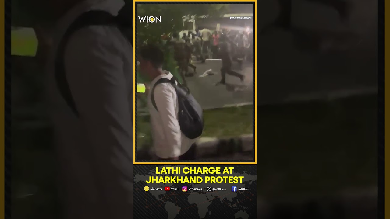 Jharkhand Students' Protest: Police Resort To Lathicharge As Protesters March To Assembly | WION