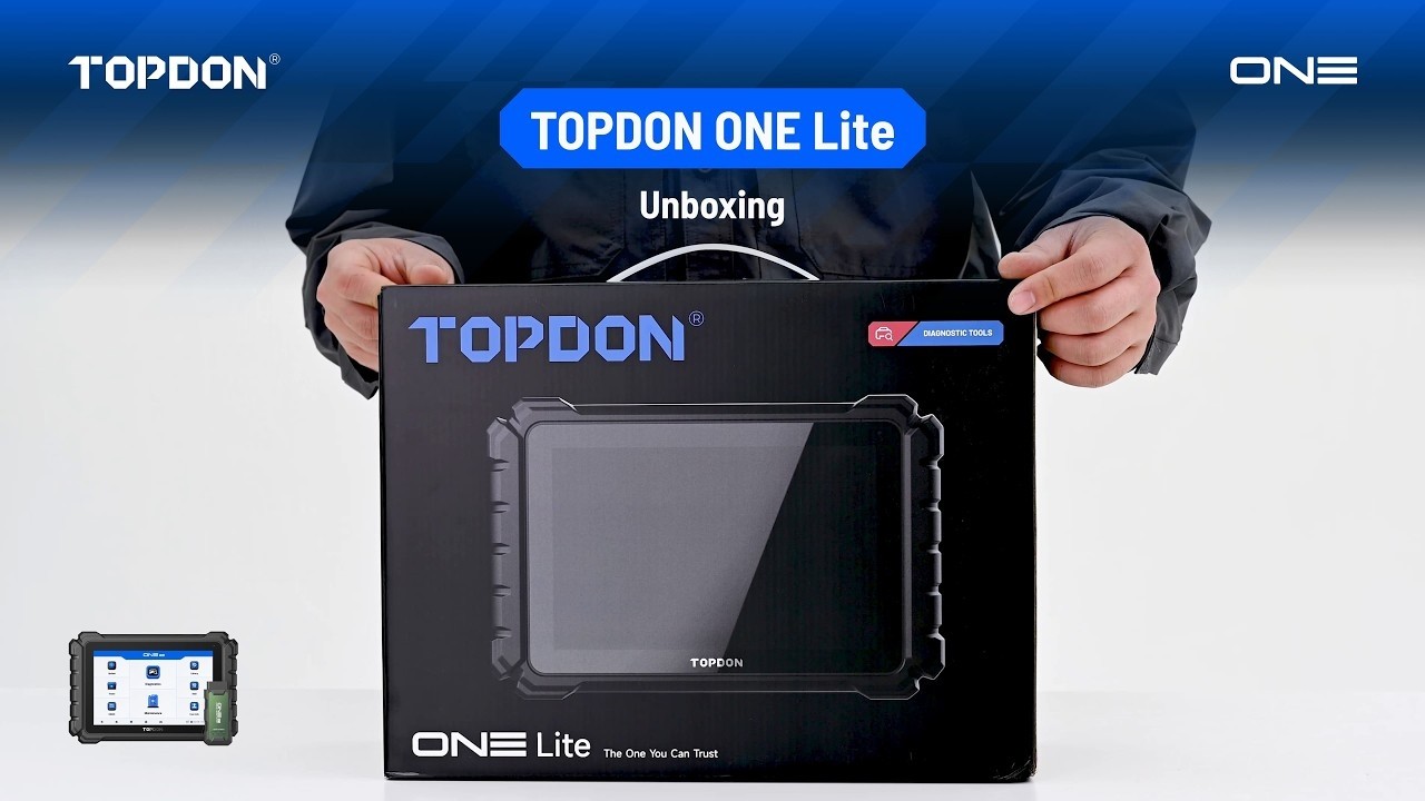 2026 New TOPDON ONE Lite Scanner Unboxing- OBDII365