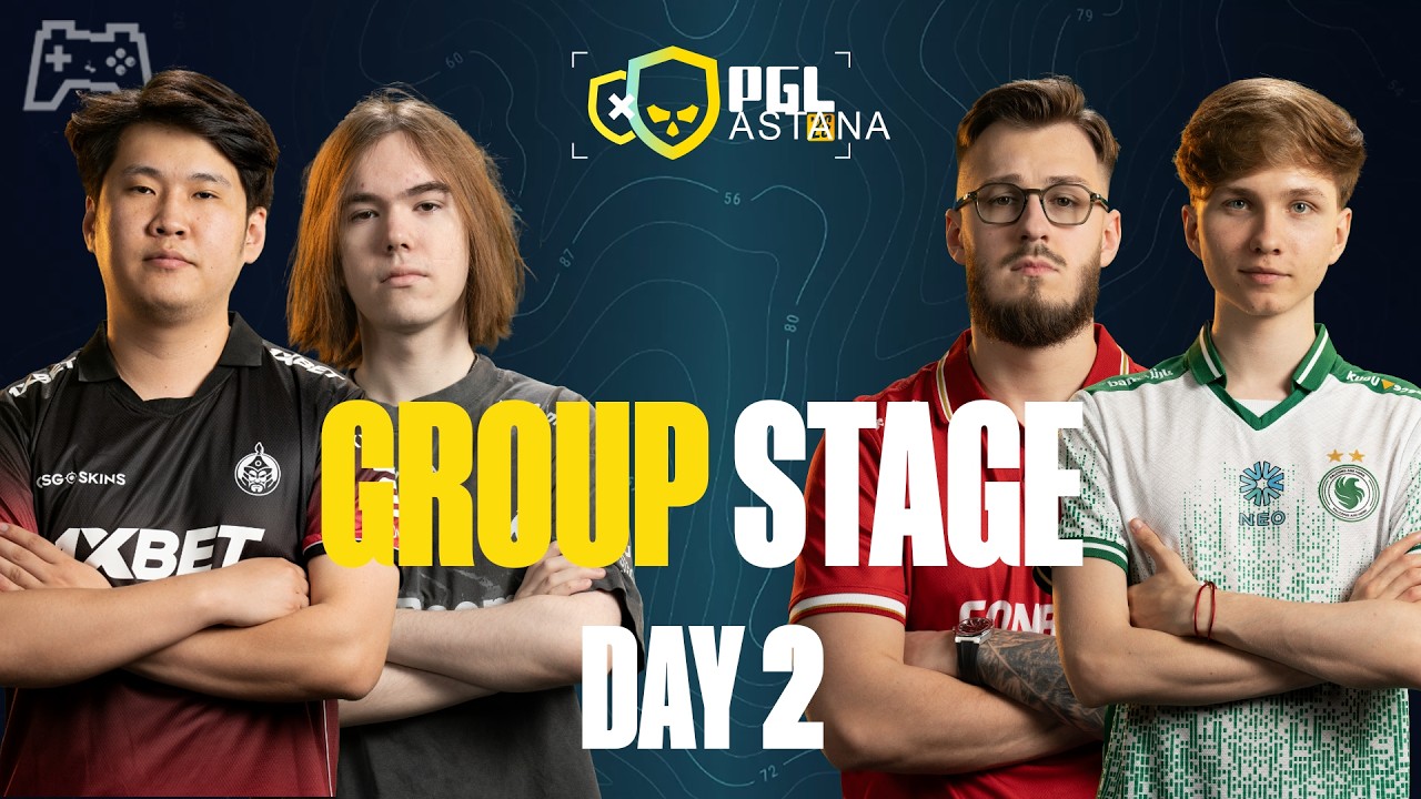 /MN/ MOUZ V G2, Mongolz v Spirit,  Furia v Heroic, Falcons v 9z - PGL Astana 2026 -Group Stage