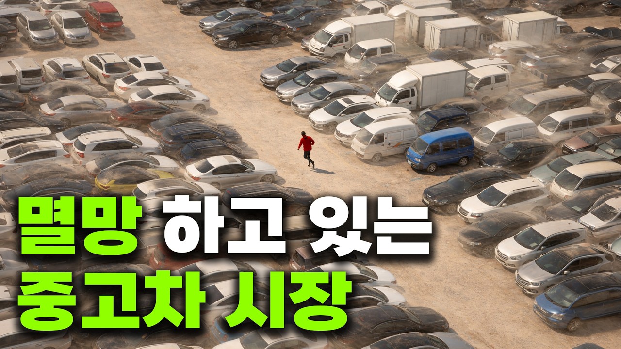 망해가는 중고차 시장 앞으로 더 큰 폭락이 옵니다