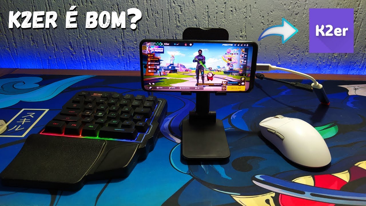 Testando o NOVO MAPEADOR K2ER no Mobilador! Vale a Pena?