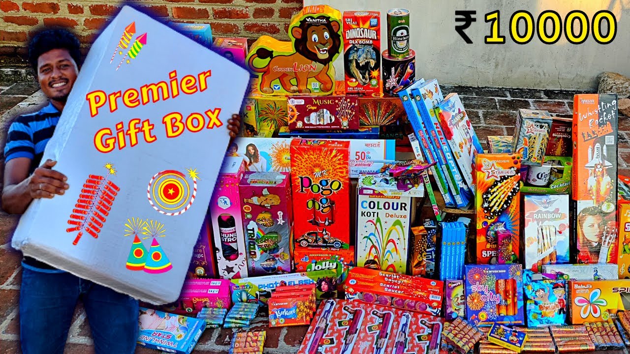 10000 ரூபாய் Premier Cracker Box Unboxing 💥| Sivakasi Crackers 2022🧨