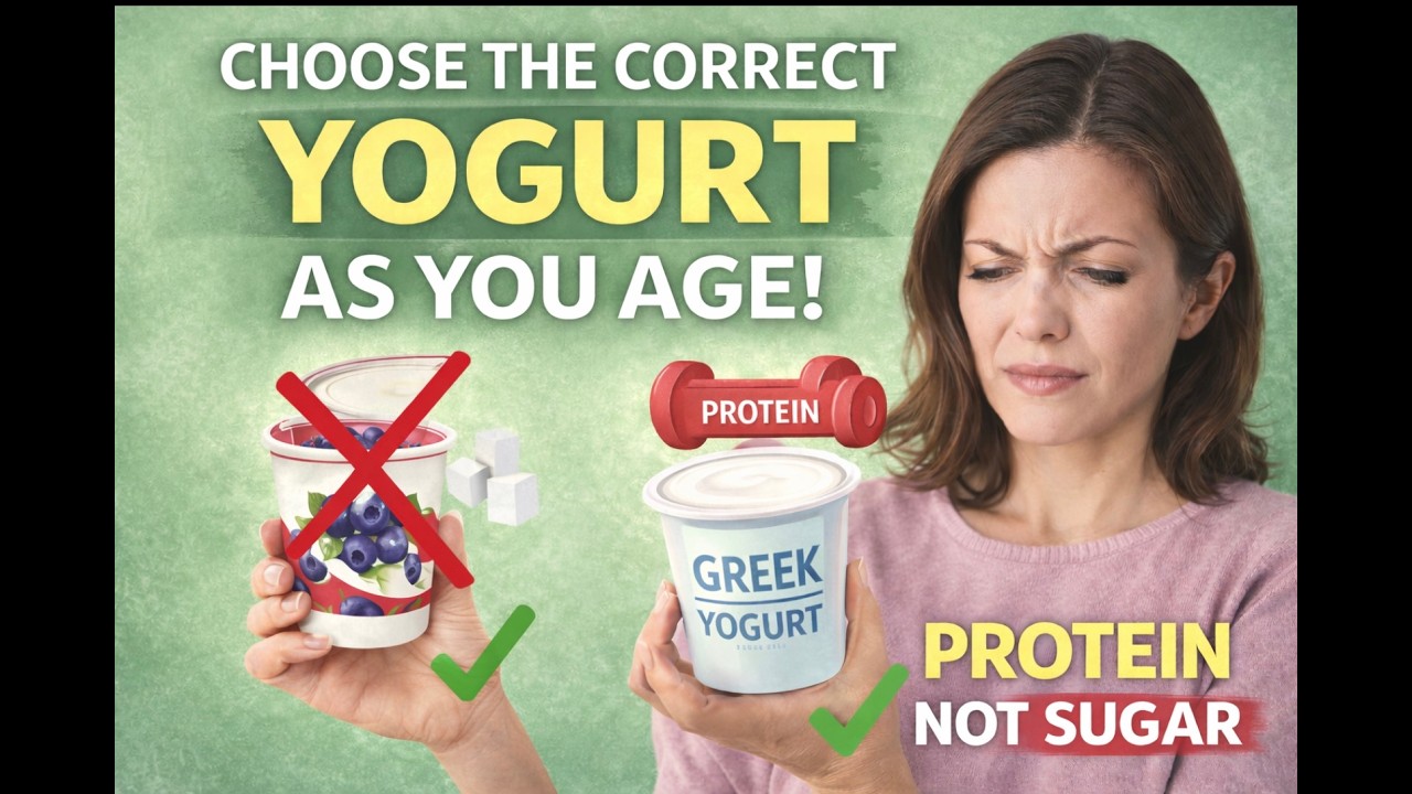 CHOOSE THE CORRECT YOGURT AS YOU AGE!