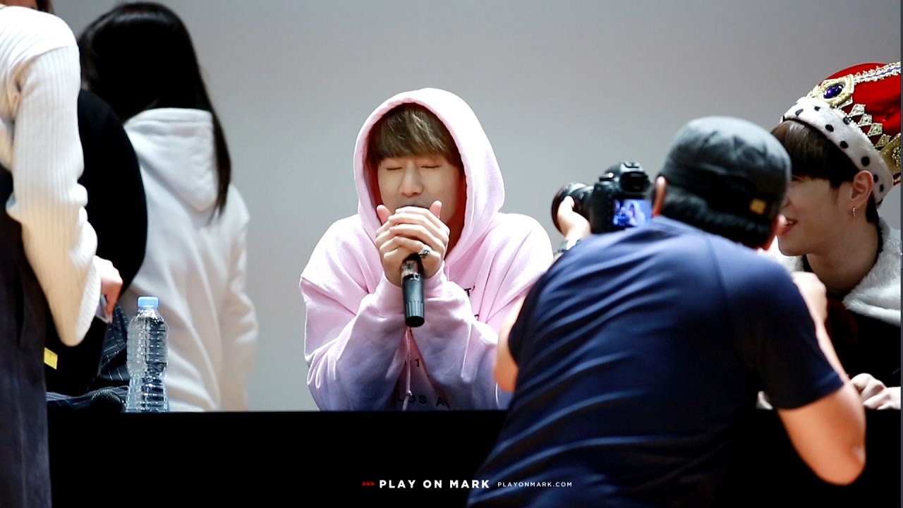 161008 Cheongnyangni  fansign event - mark