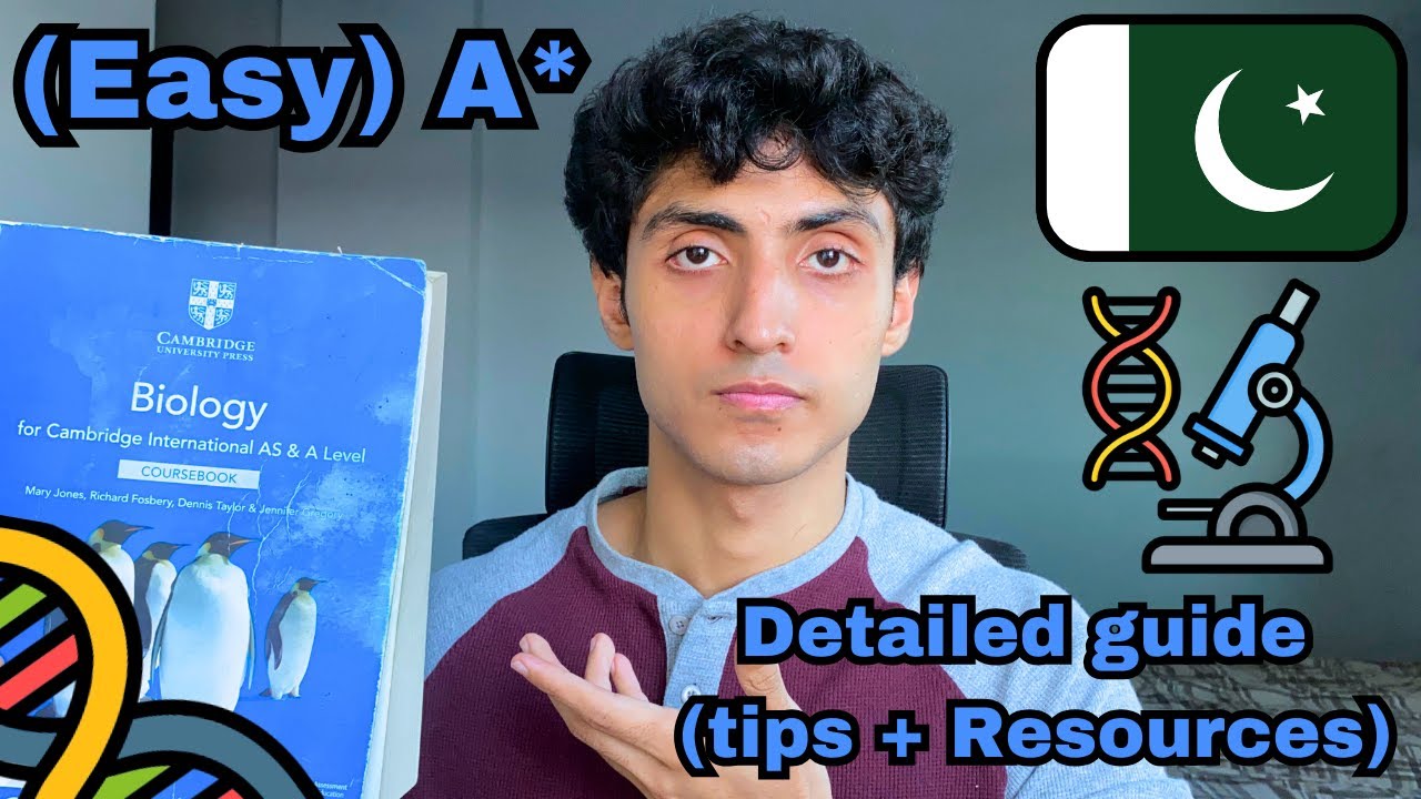 How I got an A* in A-levels Biology I Complete guide and resources to ace 9700 Biology🇵🇰
