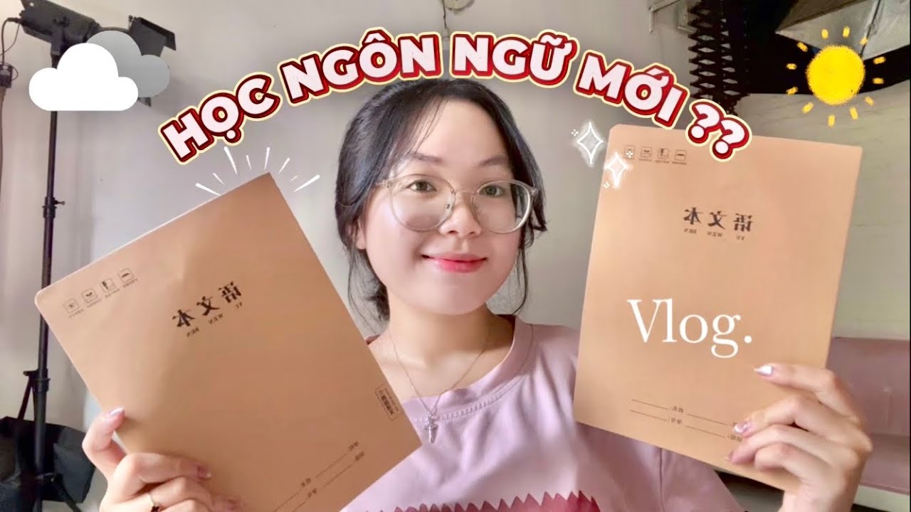 DAILY VLOG: M&igrave;nh học ng&ocirc;n ngữ mới🌷😁 // khi n&agrave;o th&igrave; n&ecirc;n học ng&ocirc;n ngữ mới, HSK1,&hellip; // Thien Ai