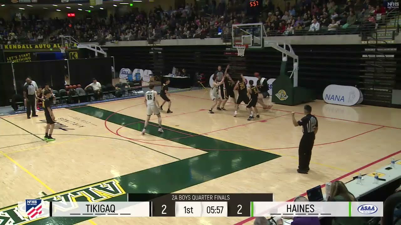 March 12 - 2026 - Haines vs Tikigaq - State Tournament - Anchorage