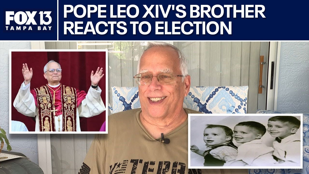 Pope Leo XIV's Florida brother reacts to election