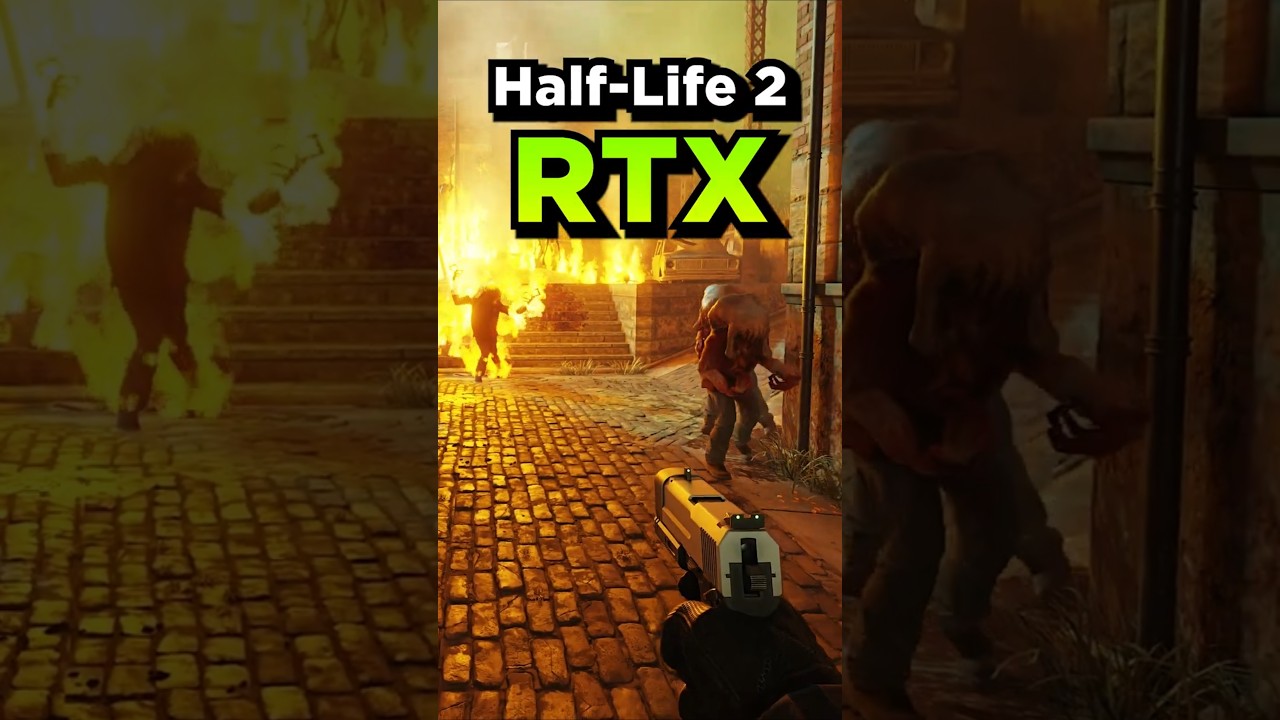 Half-Life 2 RTX Look AMAZING