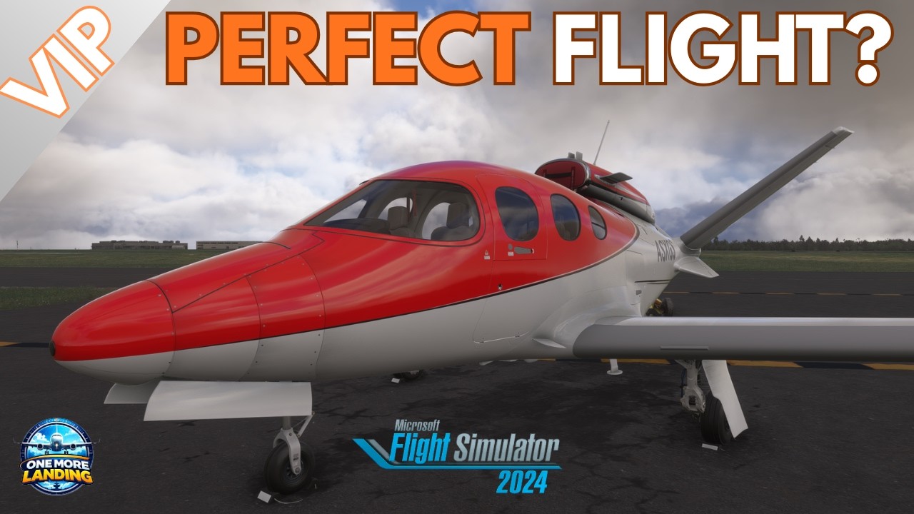 VIP-чартер Vision Jet – Всё ли прошло идеально? | Режим карьеры в MSFS 2024