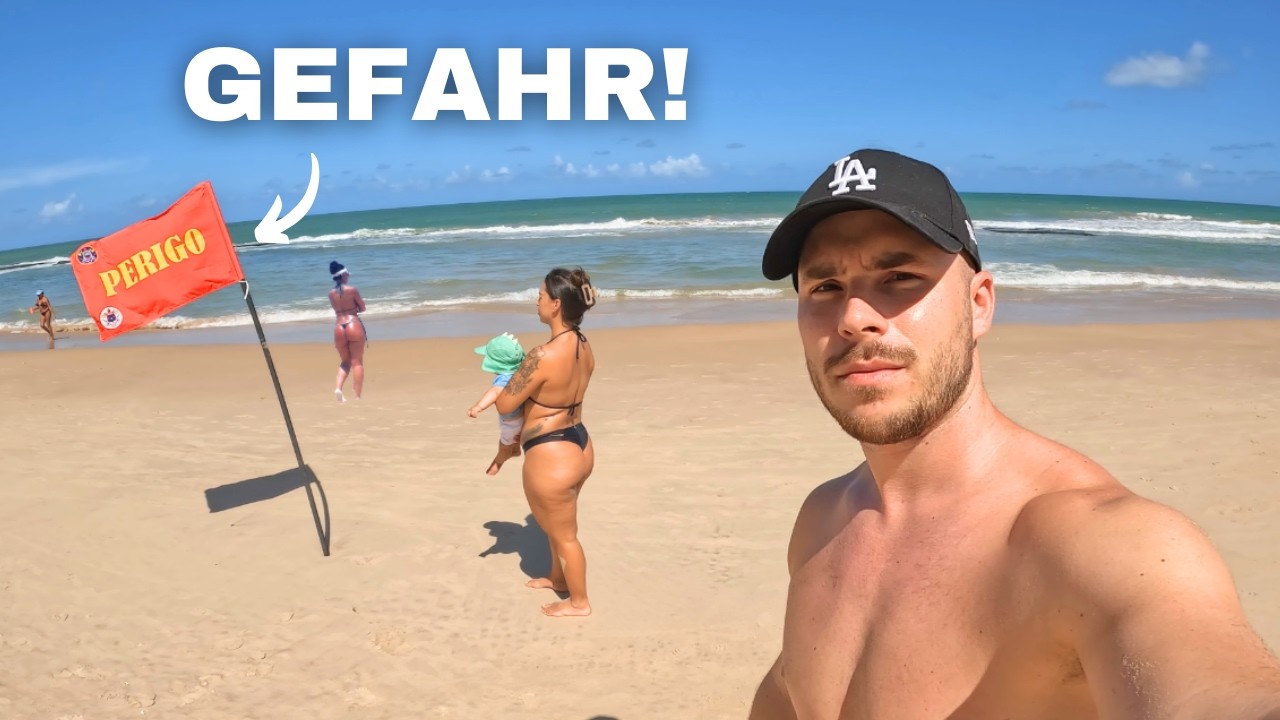 Der Gef&auml;hrlichste Strand in Brasilien! 🇧🇷 (Recife)