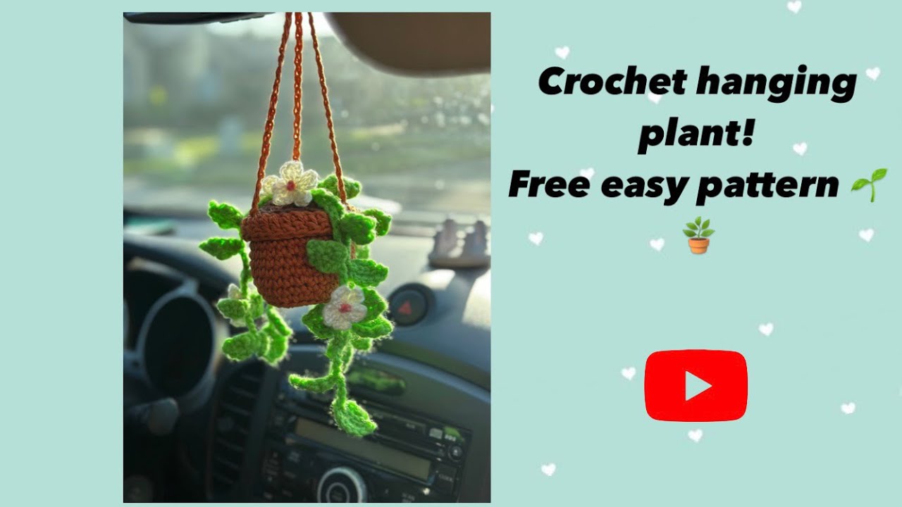 Crochet Hanging Plant pattern