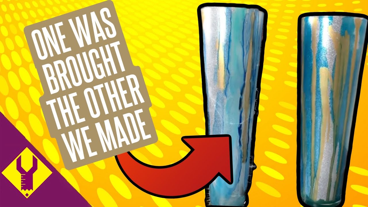 RECREATING AN ALCOHOL INK VASE