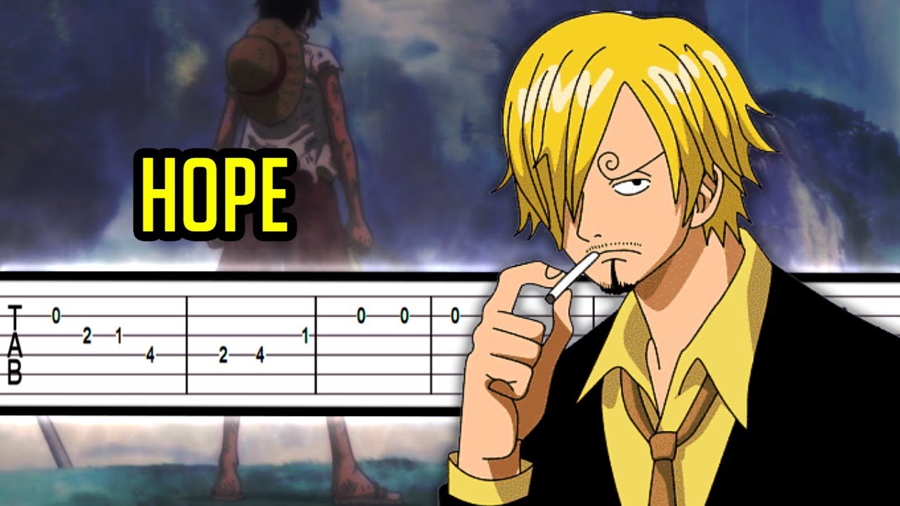 One Piece - Hope (Opening 20)【𝗧𝗔𝗕】|➤ GUITAR TUTORIAL