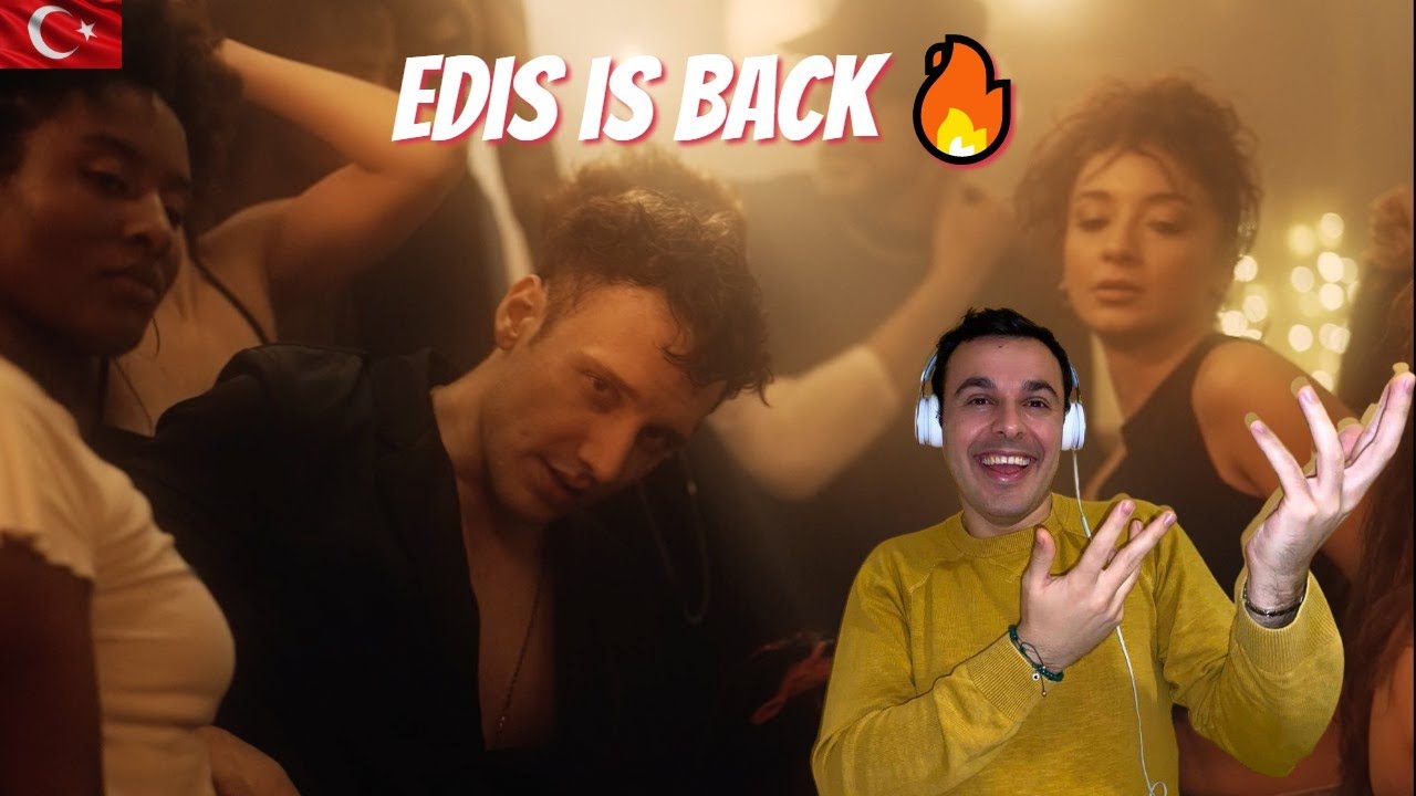 Italian Reaction to 🇹🇷 Edis - Martılar 🔥 | WOW!!