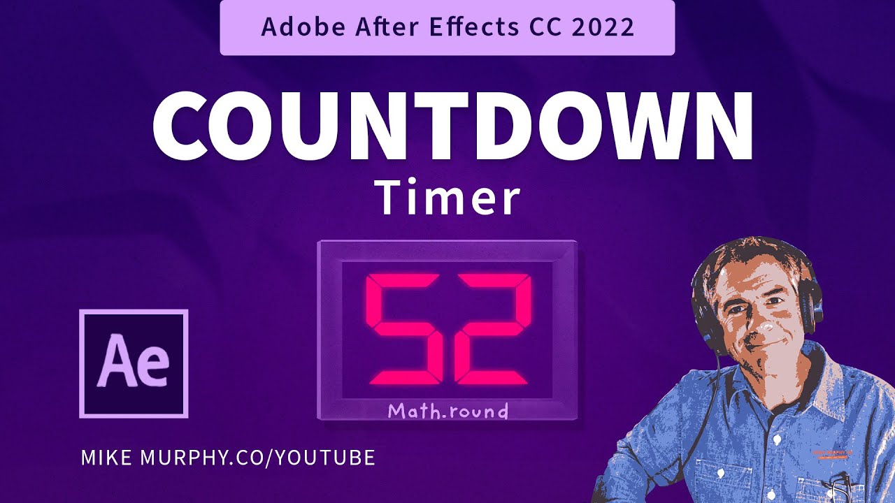 After Effects: как создать таймер обратного отсчёта