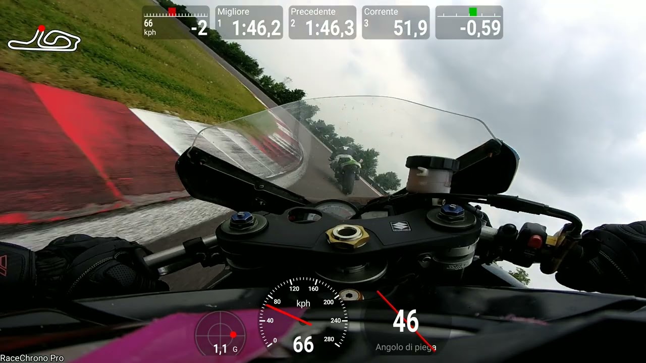 Cremona circuit - 1'44 - gsx-r 750 K8 col... 200!