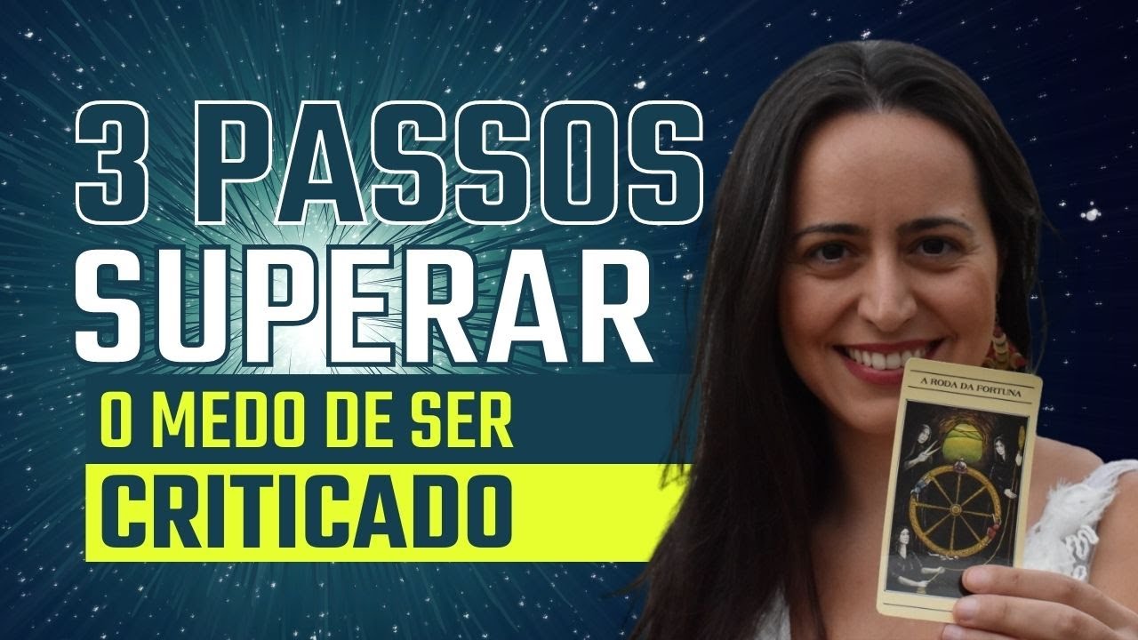 3 passos para superar o medo de ser criticado na profiss&atilde;o tar&oacute;logo