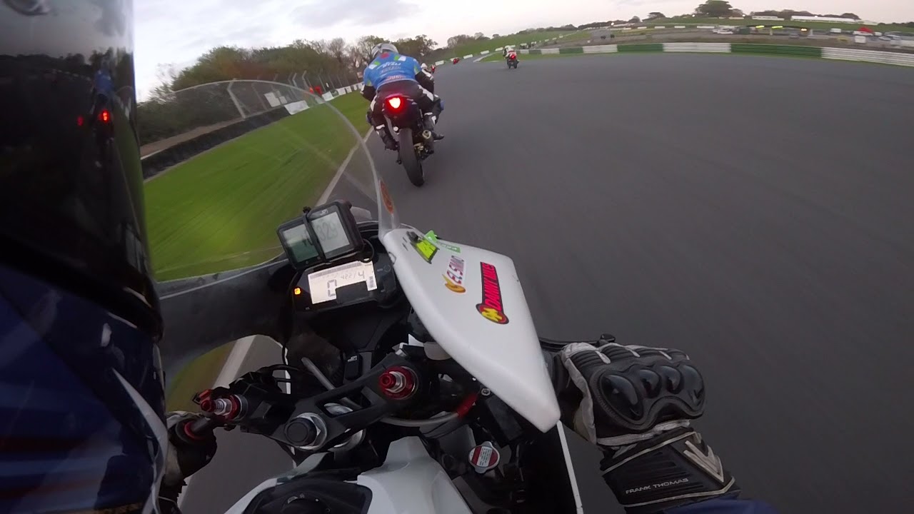 Freetech endurance Mallory Park GSXR125 with the Full180 last session