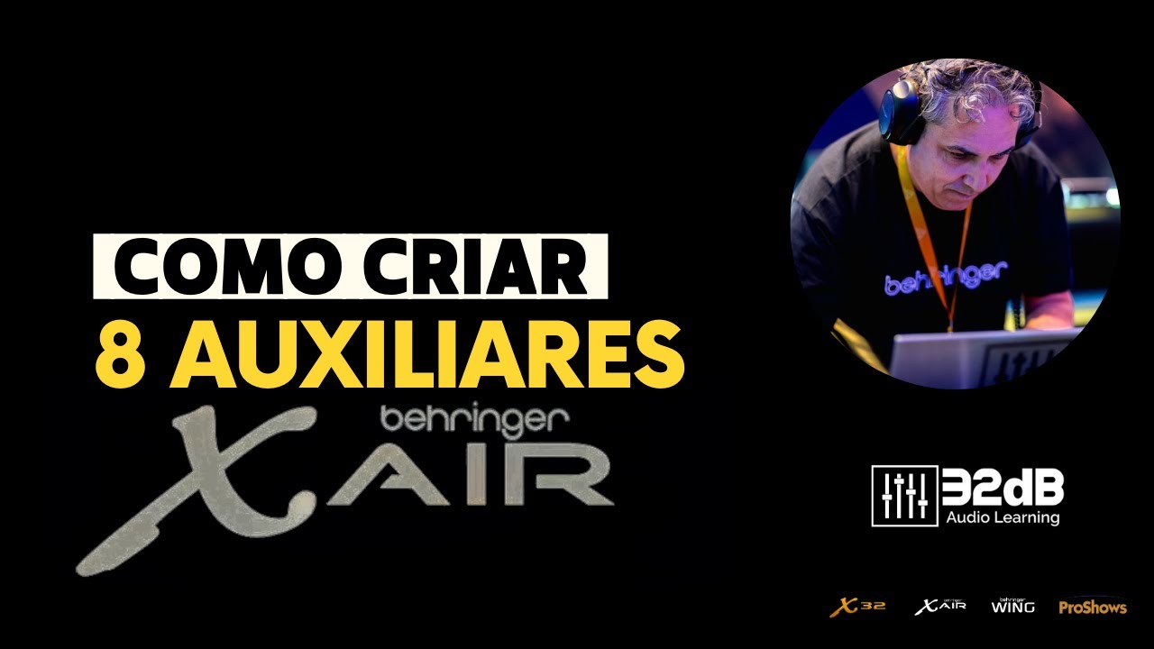 Como ter 8 auxiliares na Xair18