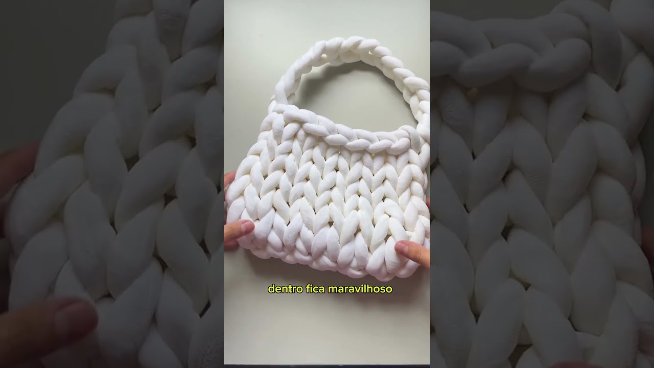 Como Fazer Maxi Bolsa em Crochê