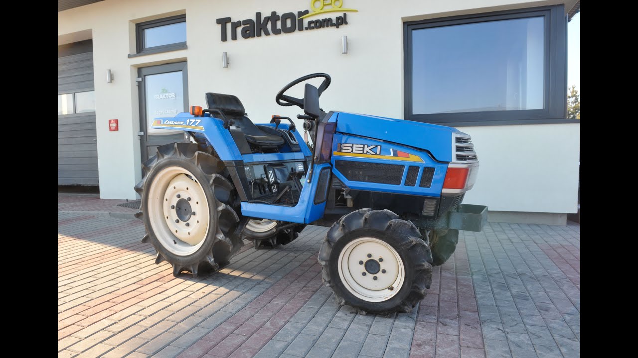 Iseki TU177 4x4 17KM TRAKTOR.COM.PL
