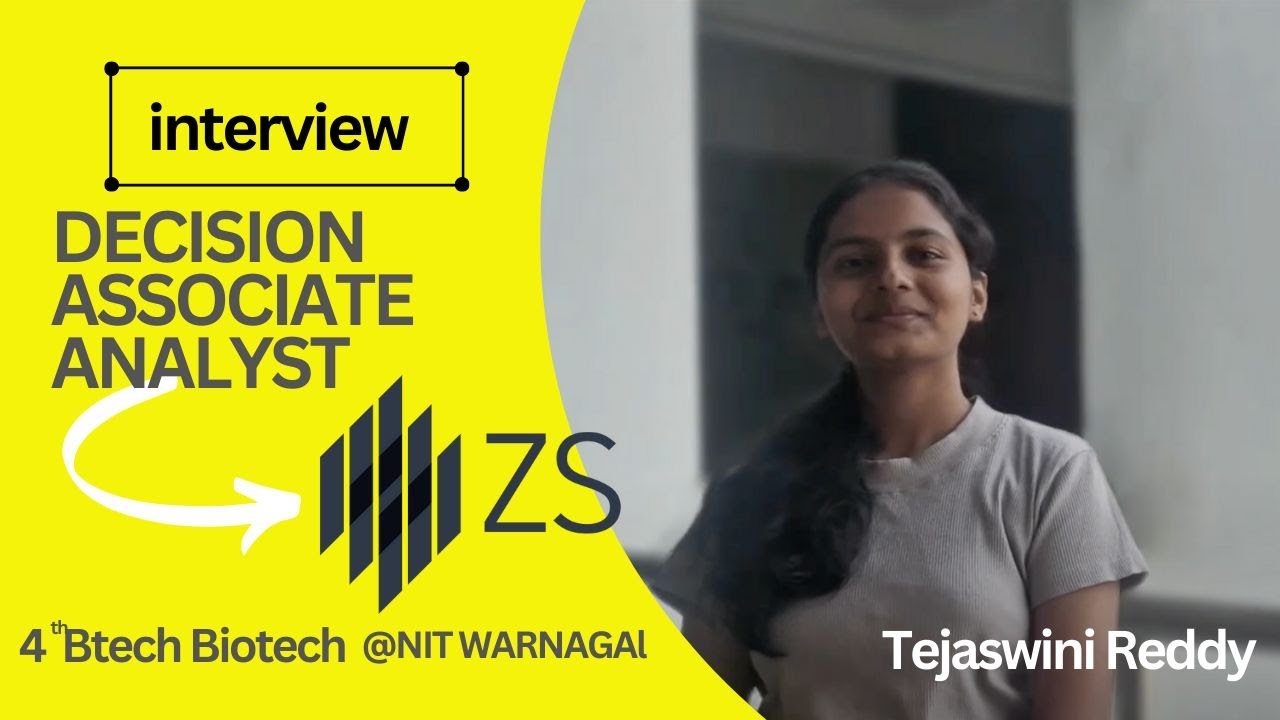 Career Chronicles Episode 1 - Cracking a Job at ZS Associates? | Placement Diaries from BDACC NITW
