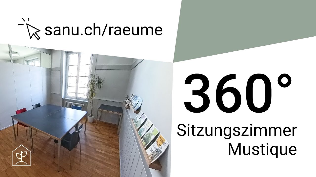 360&deg; Ansicht &ndash;&nbsp;Sitzungszimmer Mustique bei sanu future learning ag