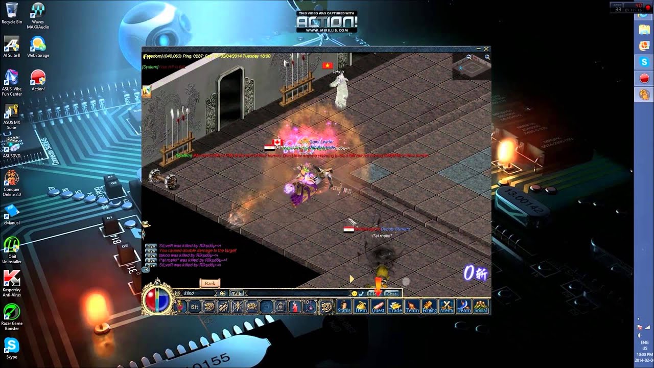 Conquer Online - +12 Monk - My account update