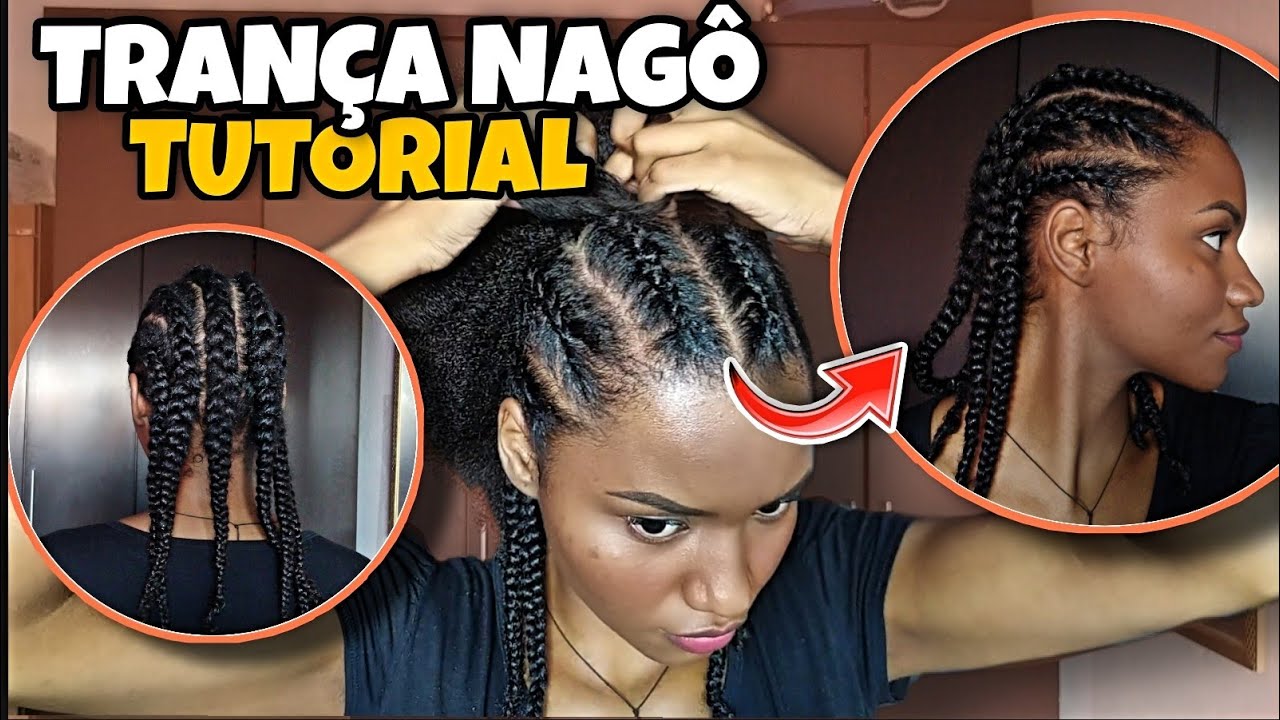 COMO FAZER TRANÇA NAGÔ| PASSO A PASSO