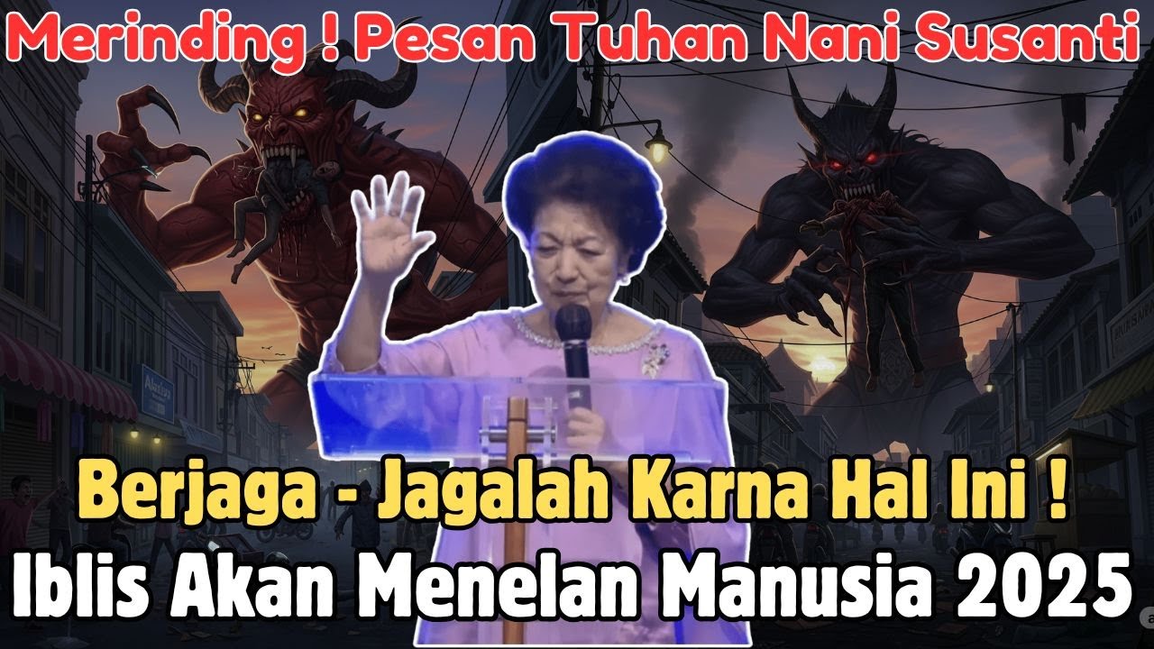 Merinding ! Pesan Tuhan Nani Susanti - Iblis Akan Menelan Manusia 2025 Nani Susanti