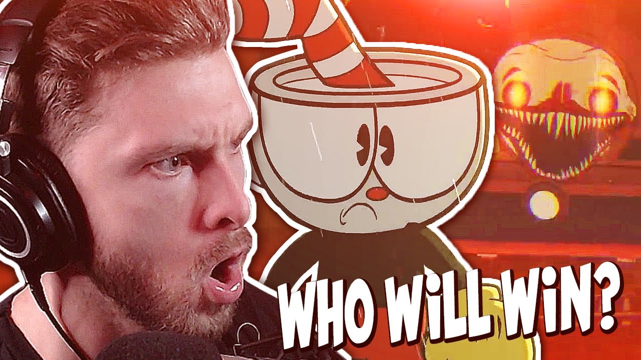 VAPOR REACTS TO CUPHEAD VS CHOO CHOO CHARLES! (WHO WILL WIN?)