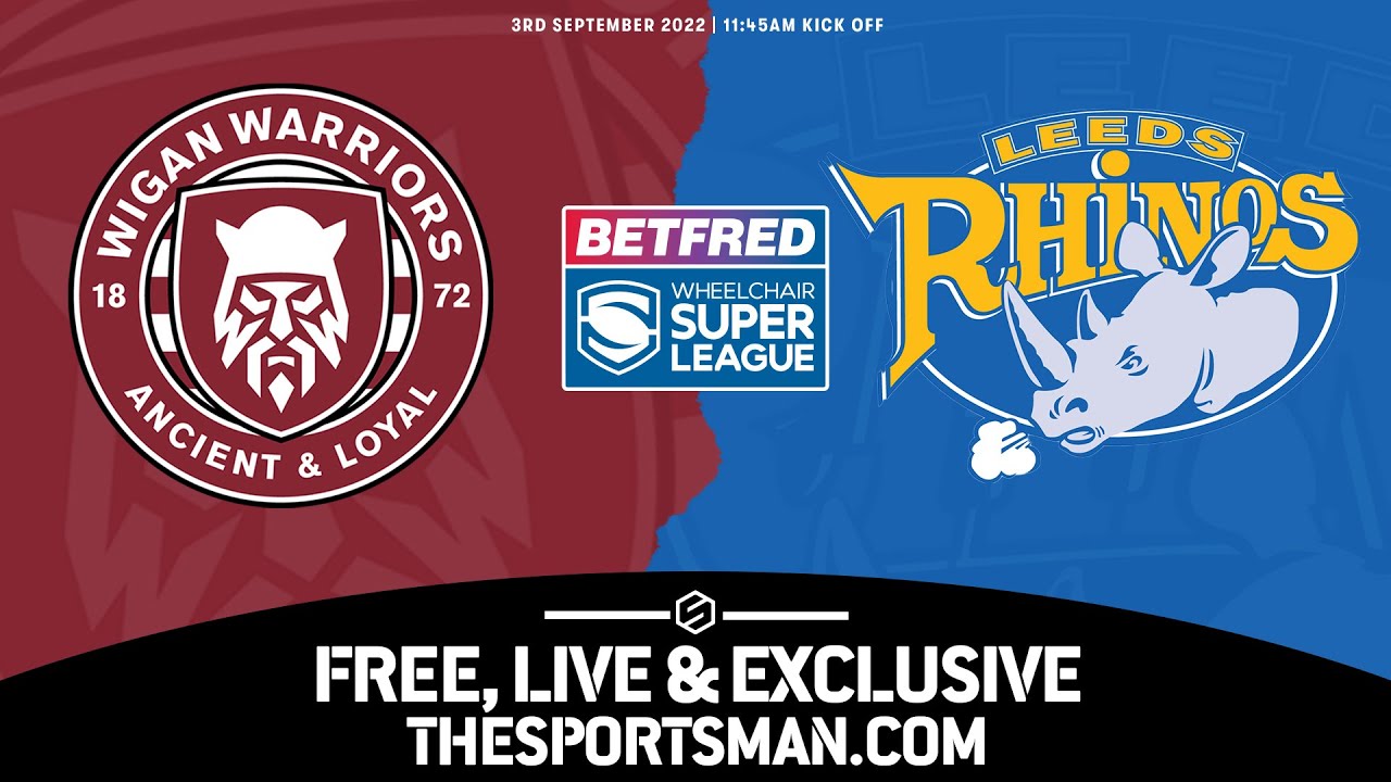 FULL MATCH | Wigan Warriors vs Leeds Rhinos Betfred Wheelchair Super League | 2022