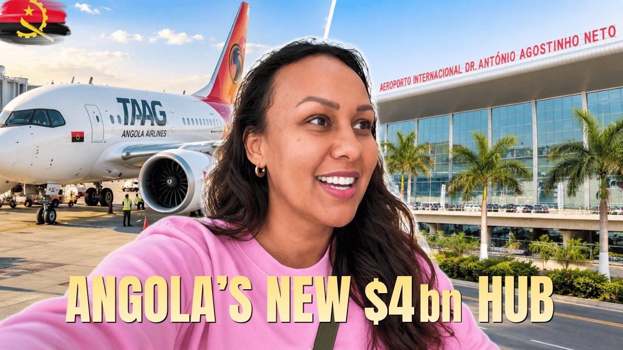 Перелет авиакомпанией TAAG Angola Airlines | Обзор рейса + НОВЫЙ аэропорт Луанды
