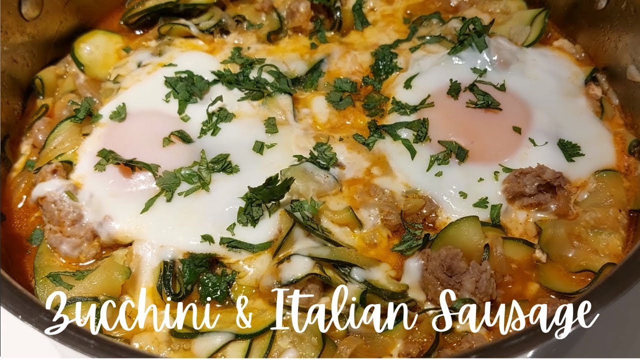 Nonna's One-Pot Farmer's Dish: Zucchini & Sausage [Piatto del Contadino]