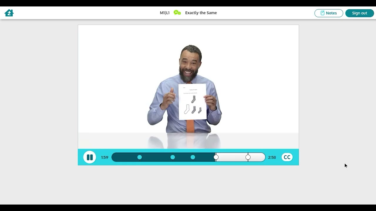 Grade K - Mission 1 Lesson 1 - Exactly The Same (Zearn) #chotaalivlogs