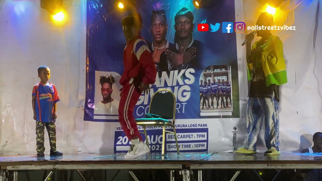Incredible dance performance by Top 2 Dancers @ Millitants Thanksgiving Concert 🔥